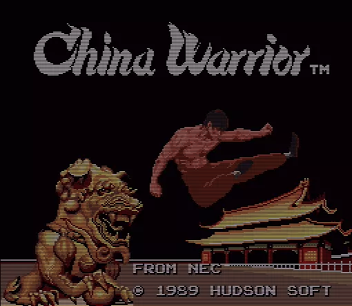 jeu China Warrior